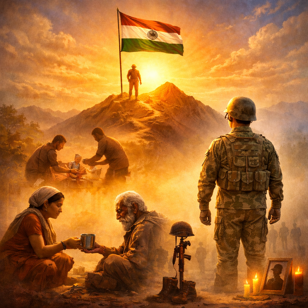 सत्य, सेवा और कर्तव्य—यही जीवन की सच्ची पूजा है