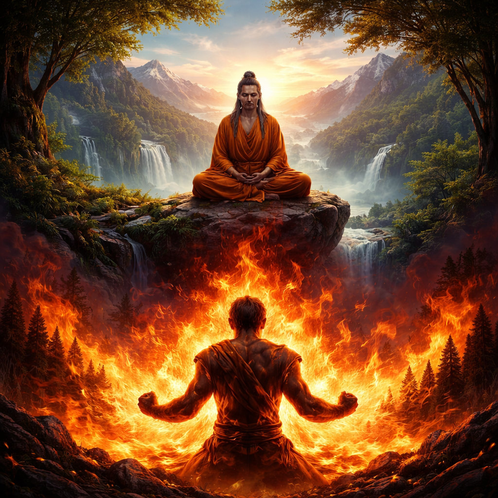 क्रोध की अग्नि विवेक को नष्ट कर, जीवन की सही दिशा को भटका देती है