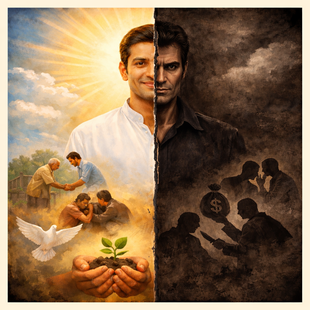 “आचरण से मनुष्य, नहीं तो केवल देह