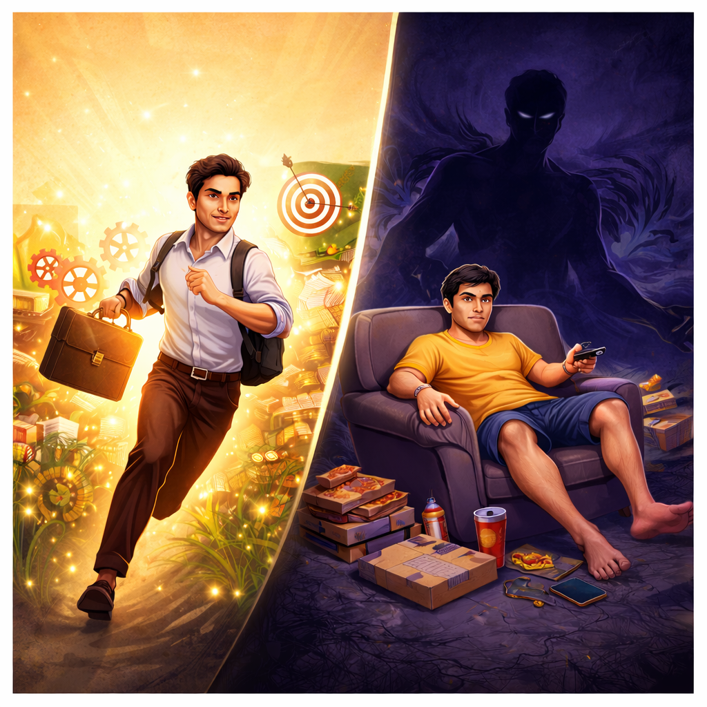 कर्म ही पूजा है, आलस्य सबसे बड़ा दुश्मन