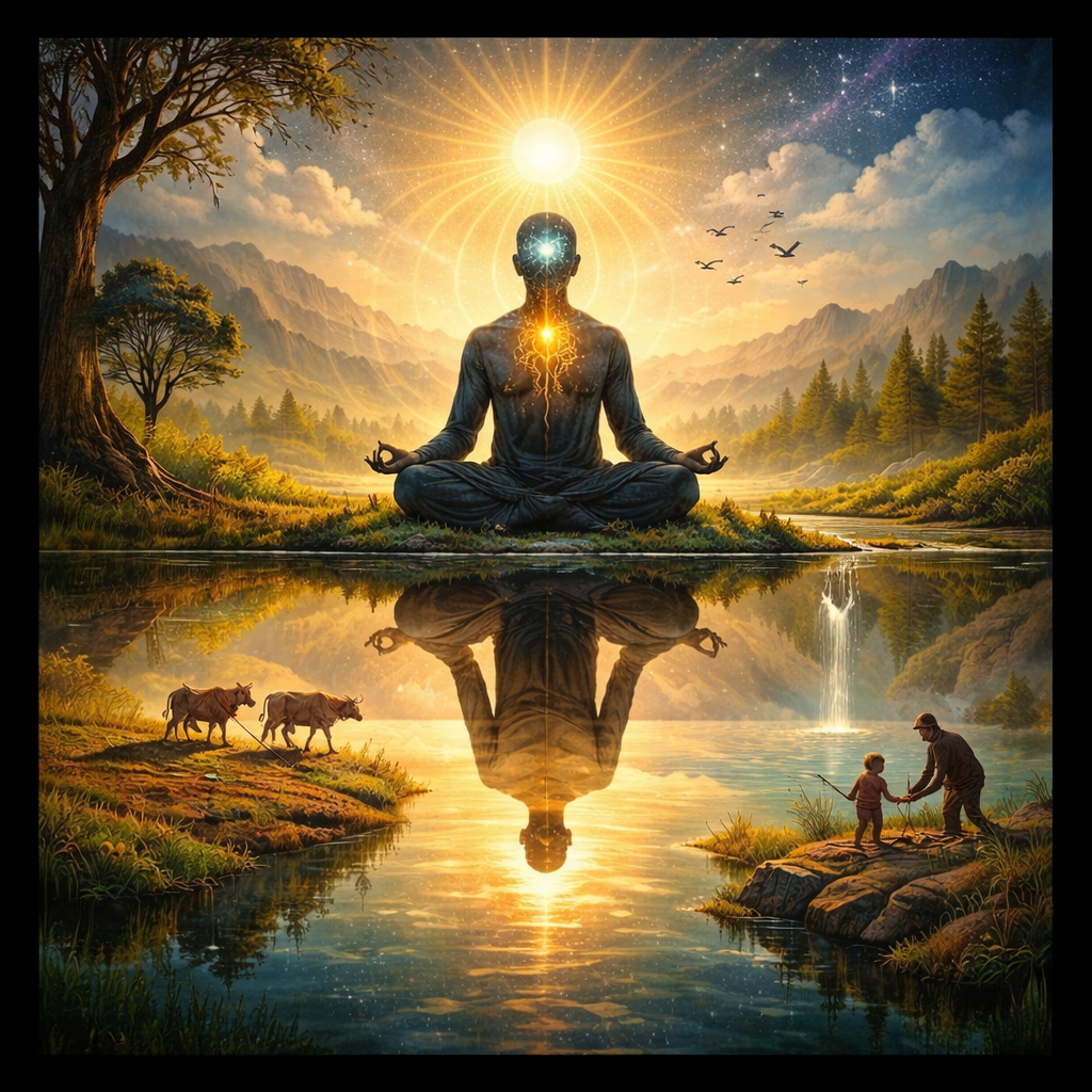 भीतर की चेतना ही बाहर के कर्मों का स्वरूप बनती है